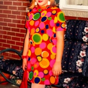 RETRO VINTAGE MOD WOMENS DRESS